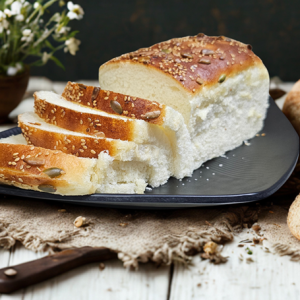 Multiseed Sooji Loaf