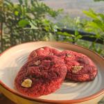 Red Velvet Stuffed Cookies